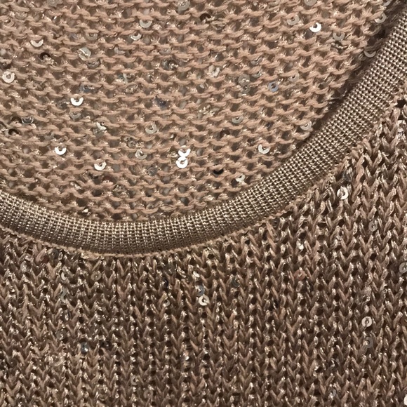 4/$25 Maddy M Sequined Knitted Tank - Picture 5 of 5